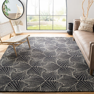Safavieh Micro-Loop 174 Hand Tufted 80% Wool and 20% Cotton Contemporary Rug MLP174H-8
