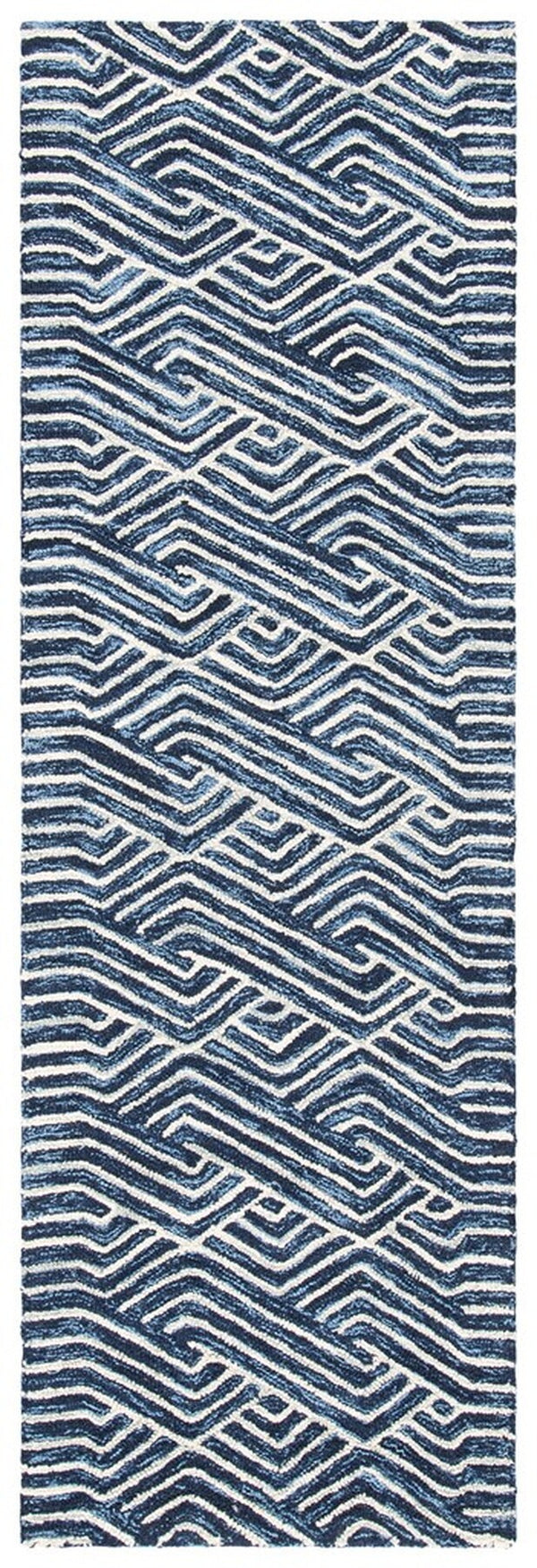 Safavieh Micro-Loop 175 Hand Tufted 80% Wool and 20% Cotton Contemporary Rug MLP175M-9