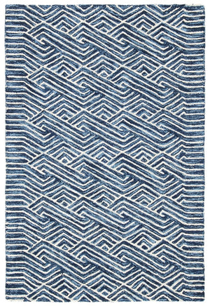 Safavieh Micro-Loop 175 Hand Tufted 80% Wool and 20% Cotton Contemporary Rug MLP175M-9