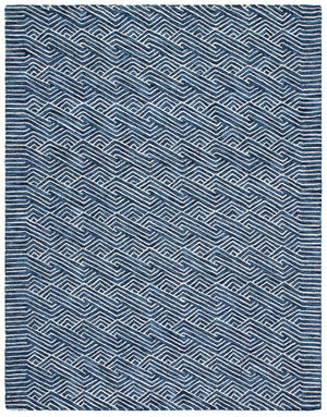 Safavieh Micro-Loop 175 Hand Tufted 80% Wool and 20% Cotton Contemporary Rug MLP175M-9