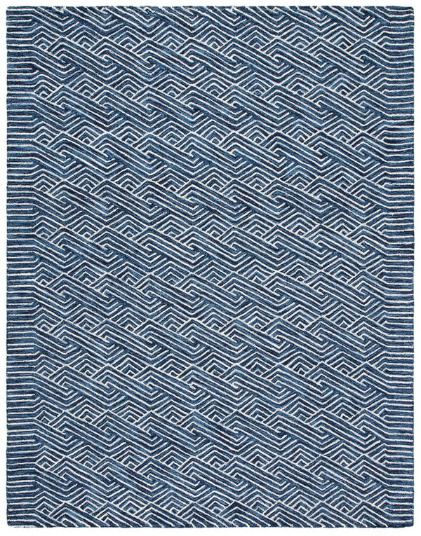 Safavieh Micro-Loop 175 Hand Tufted 80% Wool and 20% Cotton Contemporary Rug MLP175M-9