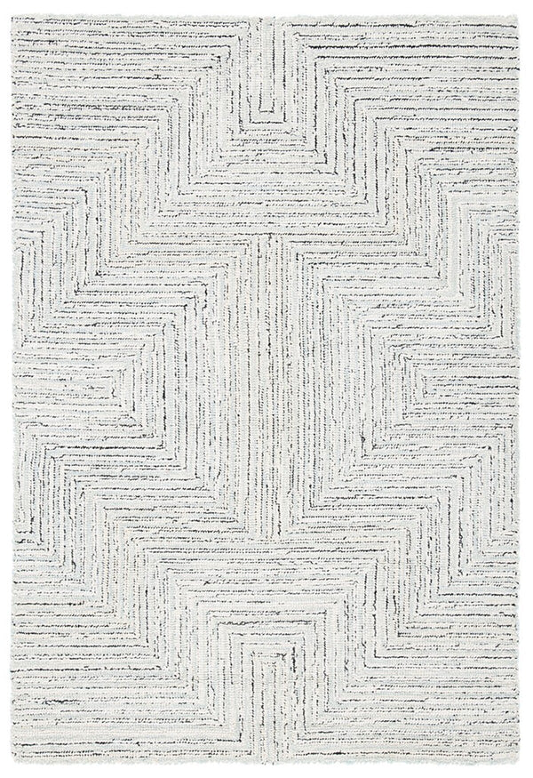 Safavieh Micro-Loop 176 Hand Tufted 80% Wool and 20% Cotton Solid & Tonal Rug MLP176F-9