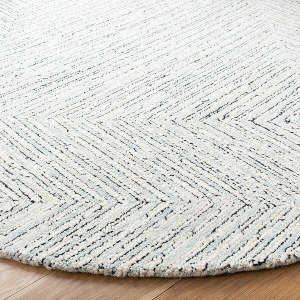 Safavieh Micro-Loop 176 Hand Tufted 80% Wool and 20% Cotton Solid & Tonal Rug MLP176F-9