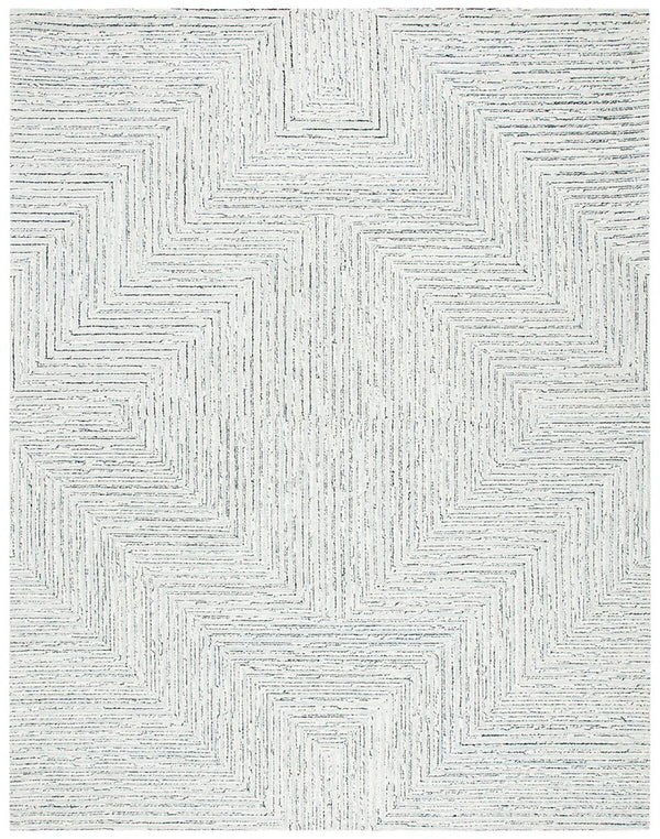 Safavieh Micro-Loop 176 Hand Tufted 80% Wool and 20% Cotton Solid & Tonal Rug MLP176F-9