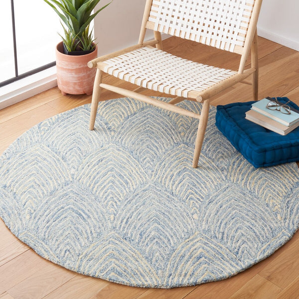 Safavieh Micro-Loop 177 Hand Tufted 80% Wool and 20% Cotton Contemporary Rug MLP177M-8