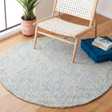 Safavieh Micro-Loop 177 Hand Tufted 80% Wool and 20% Cotton Contemporary Rug MLP177M-8