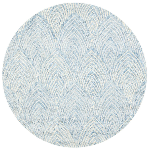 Safavieh Micro-Loop 177 Hand Tufted 80% Wool and 20% Cotton Contemporary Rug MLP177M-8