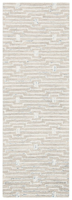 Safavieh Micro-Loop 178 Hand Tufted 80% Wool and 20% Cotton Solid & Tonal Rug MLP178F-8