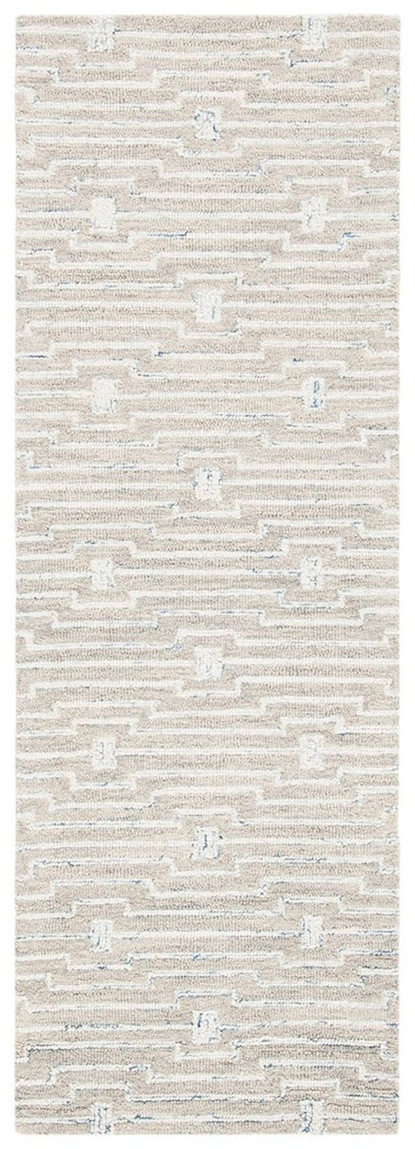 Safavieh Micro-Loop 178 Hand Tufted 80% Wool and 20% Cotton Solid & Tonal Rug MLP178F-8