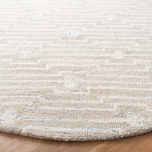 Safavieh Micro-Loop 178 Hand Tufted 80% Wool and 20% Cotton Solid & Tonal Rug MLP178F-8