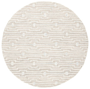 Safavieh Micro-Loop 178 Hand Tufted 80% Wool and 20% Cotton Solid & Tonal Rug MLP178F-8