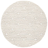 Safavieh Micro-Loop 178 Hand Tufted 80% Wool and 20% Cotton Solid & Tonal Rug MLP178F-8