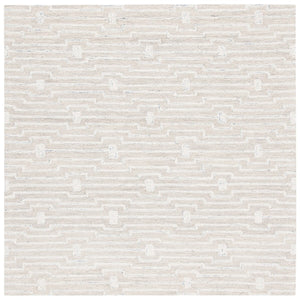 Safavieh Micro-Loop 178 Hand Tufted 80% Wool and 20% Cotton Solid & Tonal Rug MLP178F-8
