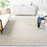 Safavieh Micro-Loop 178 Hand Tufted 80% Wool and 20% Cotton Solid & Tonal Rug MLP178F-8