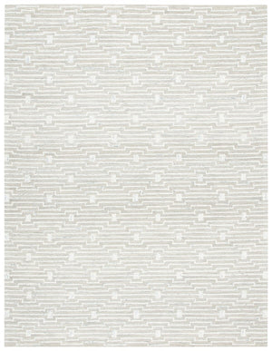 Safavieh Micro-Loop 178 Hand Tufted 80% Wool and 20% Cotton Solid & Tonal Rug MLP178F-8