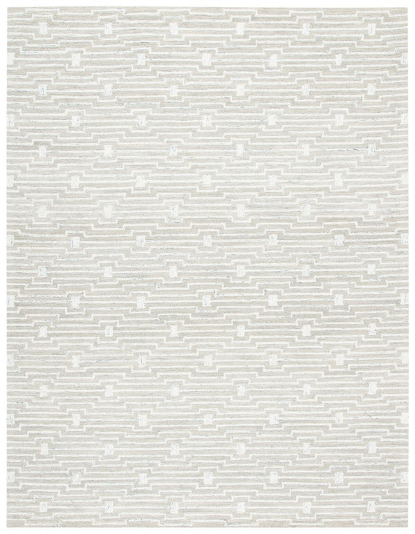 Safavieh Micro-Loop 178 Hand Tufted 80% Wool and 20% Cotton Solid & Tonal Rug MLP178F-8
