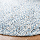 Safavieh Micro-Loop 178 Hand Tufted 80% Wool and 20% Cotton Solid & Tonal Rug MLP178M-8