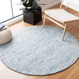 Safavieh Micro-Loop 178 Hand Tufted 80% Wool and 20% Cotton Solid & Tonal Rug MLP178M-8