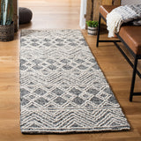 Safavieh Micro-Loop 203 Hand Tufted Wool and Cotton Bohemian Rug MLP203A-3