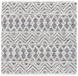 Safavieh Micro-Loop 203 Hand Tufted Wool and Cotton Bohemian Rug MLP203A-3