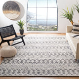 Safavieh Micro-Loop 203 Hand Tufted Wool and Cotton Bohemian Rug MLP203A-3