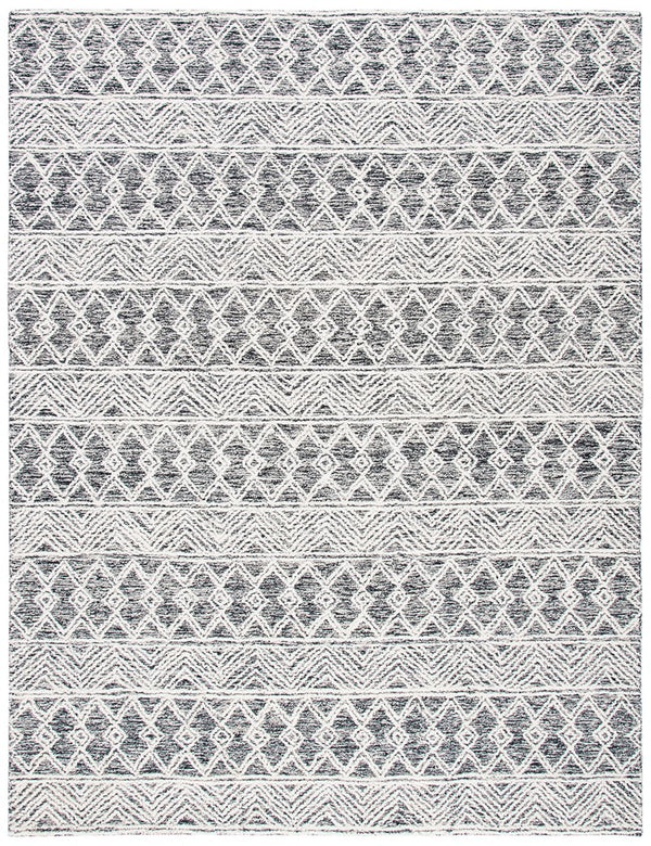 Safavieh Micro-Loop 203 Hand Tufted Wool and Cotton Bohemian Rug MLP203A-3