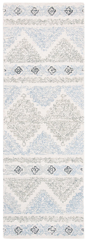 Safavieh Micro-Loop 206 Hand Tufted Wool and Cotton Bohemian Rug MLP206A-3