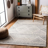 Safavieh Micro-Loop 206 Hand Tufted Wool and Cotton Bohemian Rug MLP206A-3