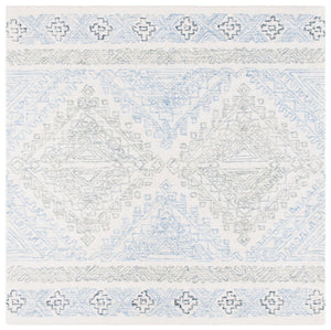 Safavieh Micro-Loop 206 Hand Tufted Wool and Cotton Bohemian Rug MLP206A-3