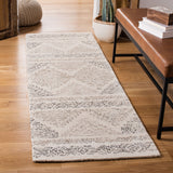 Safavieh Micro-Loop 206 Hand Tufted Wool and Cotton Bohemian Rug MLP206B-3