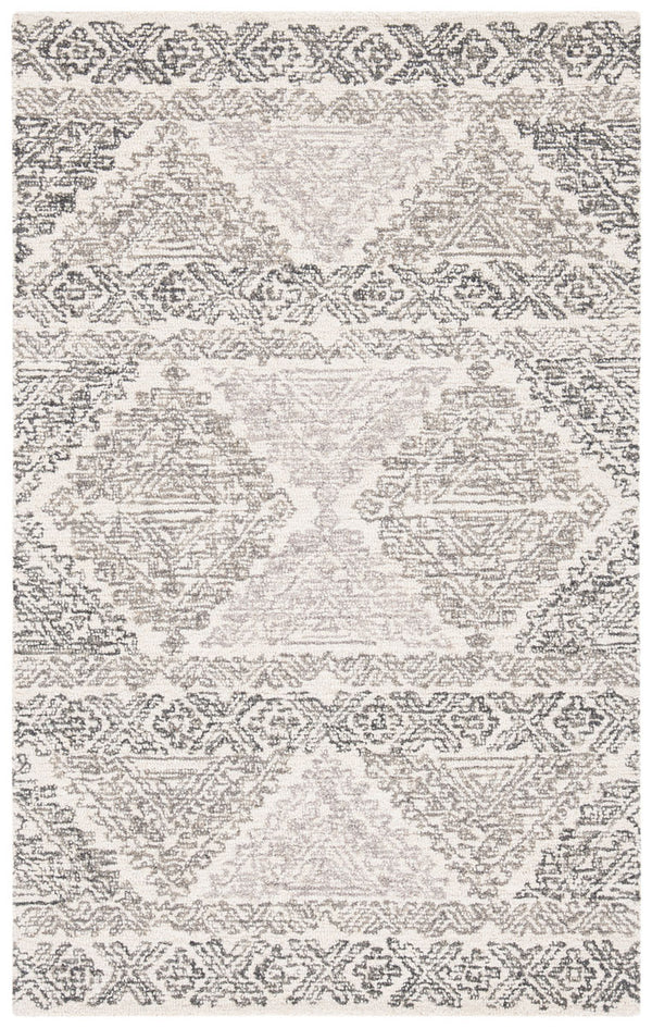 Safavieh Micro-Loop 206 Hand Tufted Wool and Cotton Bohemian Rug MLP206B-3