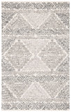 Safavieh Micro-Loop 206 Hand Tufted Wool and Cotton Bohemian Rug MLP206B-3