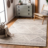 Safavieh Micro-Loop 206 Hand Tufted Wool and Cotton Bohemian Rug MLP206B-3