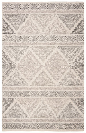 Safavieh Micro-Loop 206 Hand Tufted Wool and Cotton Bohemian Rug MLP206B-3