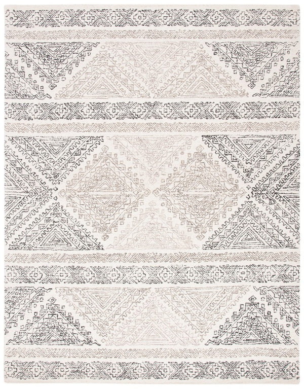 Safavieh Micro-Loop 206 Hand Tufted Wool and Cotton Bohemian Rug MLP206B-3