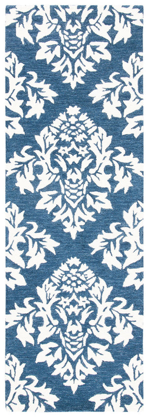 Safavieh Micro-Loop 221 Hand Tufted Wool and Cotton with Latex Transitional Rug MLP221M-27