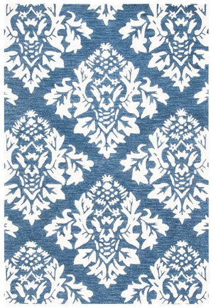 Safavieh Micro-Loop 221 Hand Tufted Wool and Cotton with Latex Transitional Rug MLP221M-27