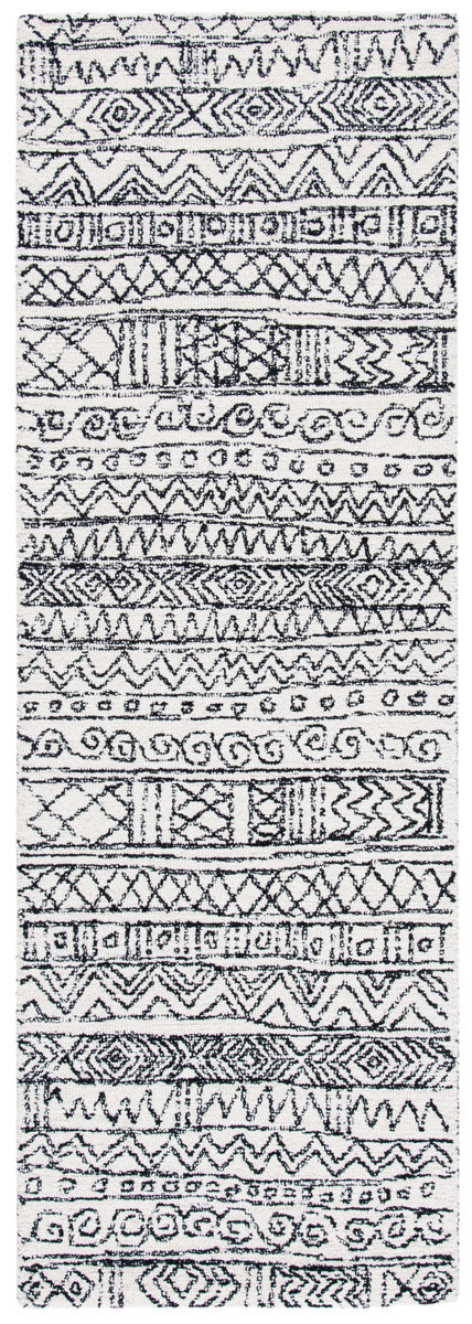 Safavieh Micro-Loop 228 Hand Tufted Wool and Cotton Bohemian Rug MLP228A-3