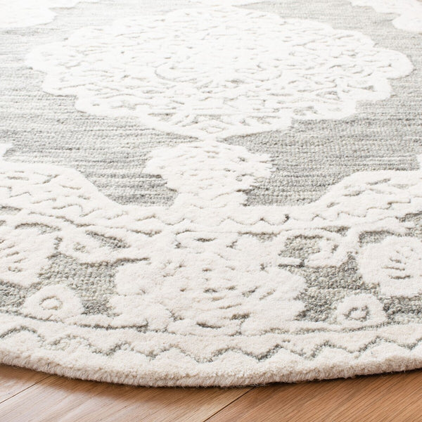 Safavieh Micro-Loop 275 Hand Tufted Pile Content: 100% Wool | Overcall Content: 80% Wool 20% Cotton Rug MLP275F-8