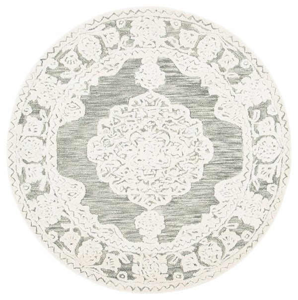 Safavieh Micro-Loop 275 Hand Tufted Pile Content: 100% Wool | Overcall Content: 80% Wool 20% Cotton Rug MLP275F-8