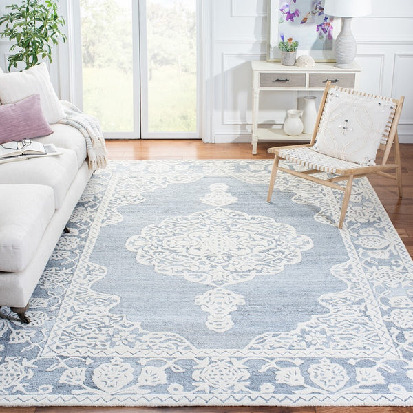 Safavieh Micro-Loop 275 Hand Tufted Pile Content: 100% Wool | Overcall Content: 80% Wool 20% Cotton Rug MLP275M-8