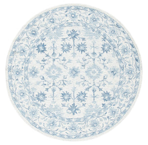 Safavieh Micro-Loop 276 Hand Tufted 80% Wool and 20% Cotton Country & Floral Rug MLP276M-8