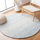 Safavieh Micro-Loop 353 Hand Tufted Wool and Cotton Rug MLP353M-8