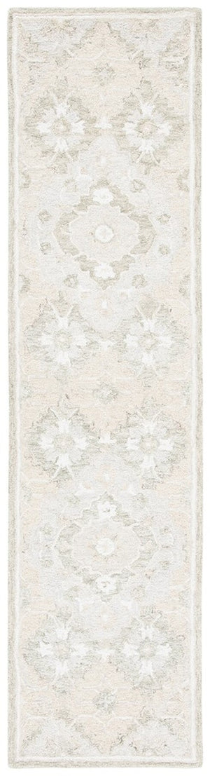 Safavieh Micro-Loop 377 Hand Tufted Wool and Cotton Contemporary Rug MLP377B-8