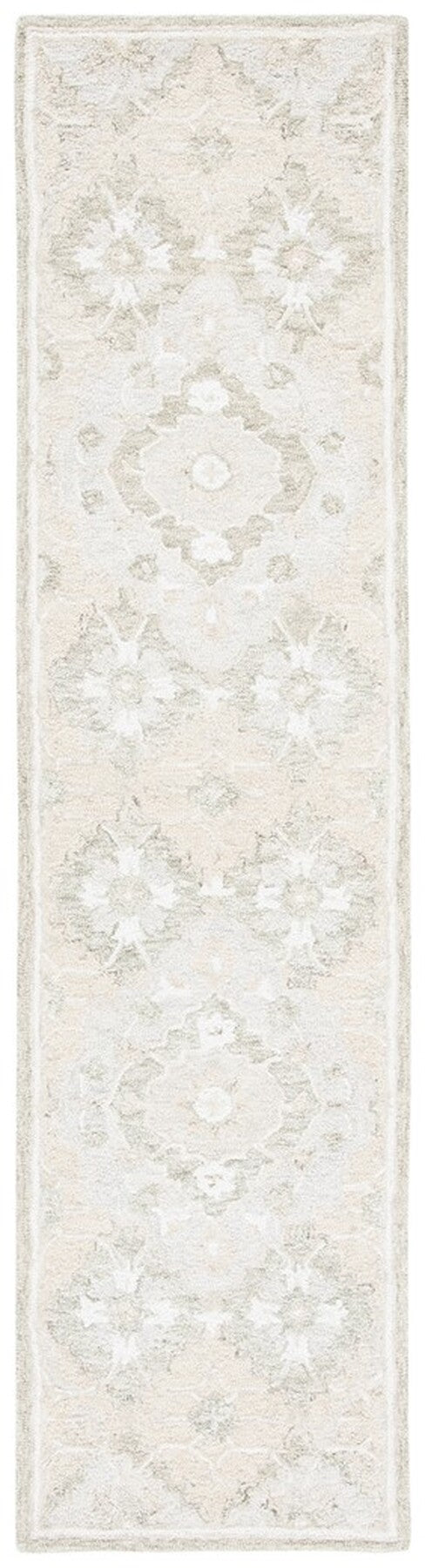 Safavieh Micro-Loop 377 Hand Tufted Wool and Cotton Contemporary Rug MLP377B-8