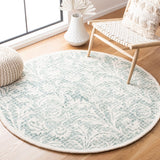 Safavieh Micro-Loop 379 Hand Tufted Wool and Cotton Contemporary Rug MLP379F-8