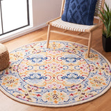 Safavieh Micro-Loop 380 Hand Tufted 80% Wool and 20% Cotton Contemporary Rug MLP380B-8