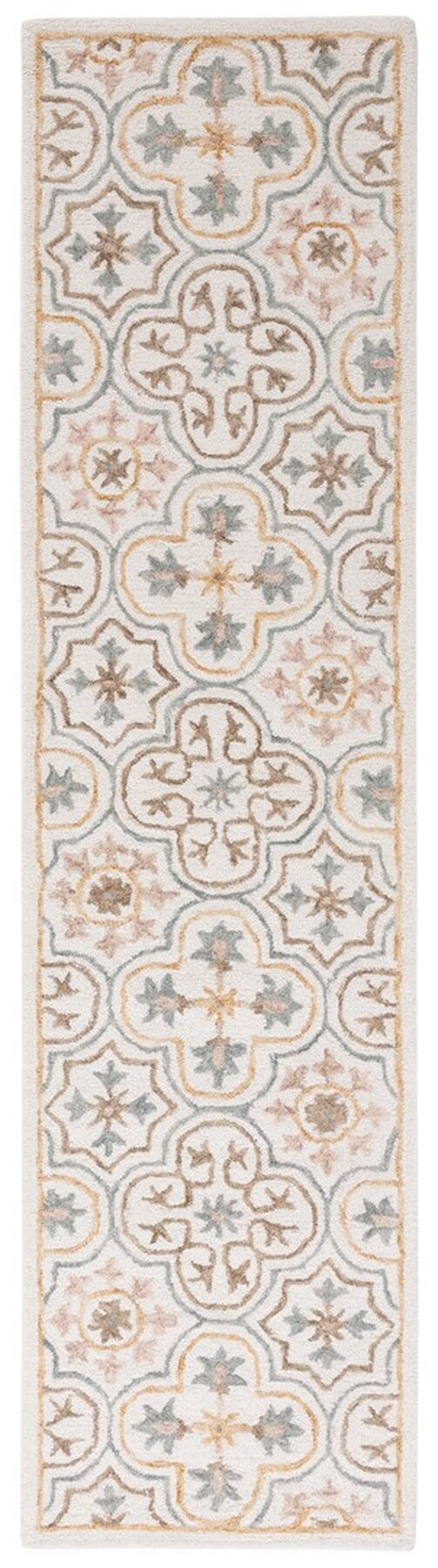 Safavieh Micro-Loop 381 Hand Tufted 80% Wool and 20% Cotton Rug MLP381A-8