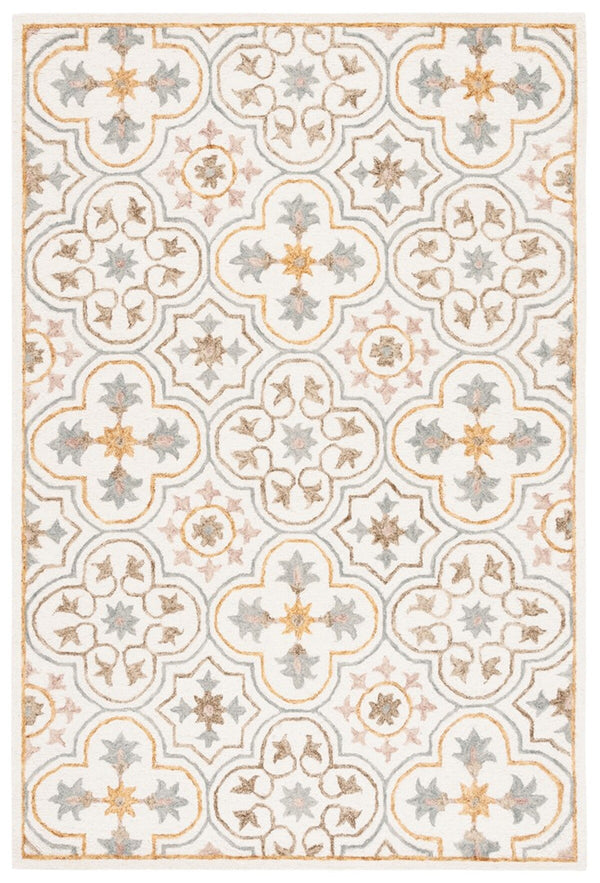 Safavieh Micro-Loop 381 Hand Tufted 80% Wool and 20% Cotton Rug MLP381A-8