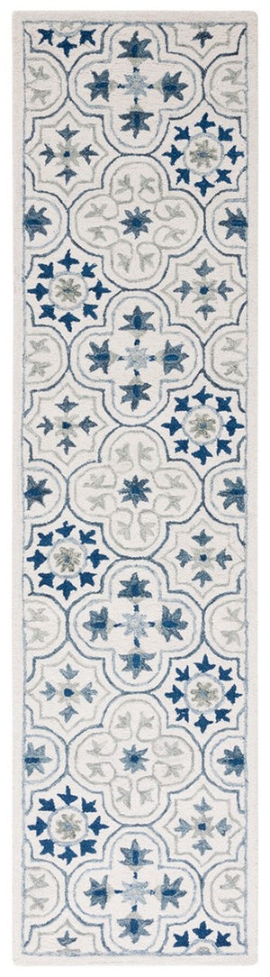 Safavieh Micro-Loop 381 Hand Tufted 80% Wool and 20% Cotton Rug MLP381W-8